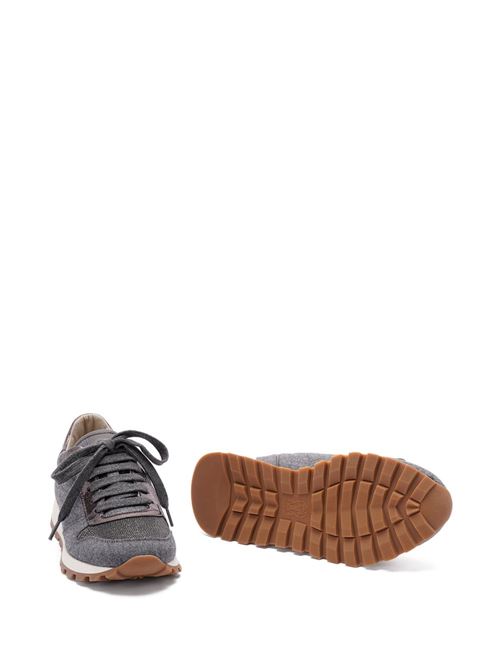 Wool sneaker BRUNELLO CUCINELLI | MZ26G1960C003